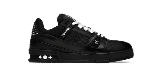 Louis Vuitton Trainer Black con monograma en relieve