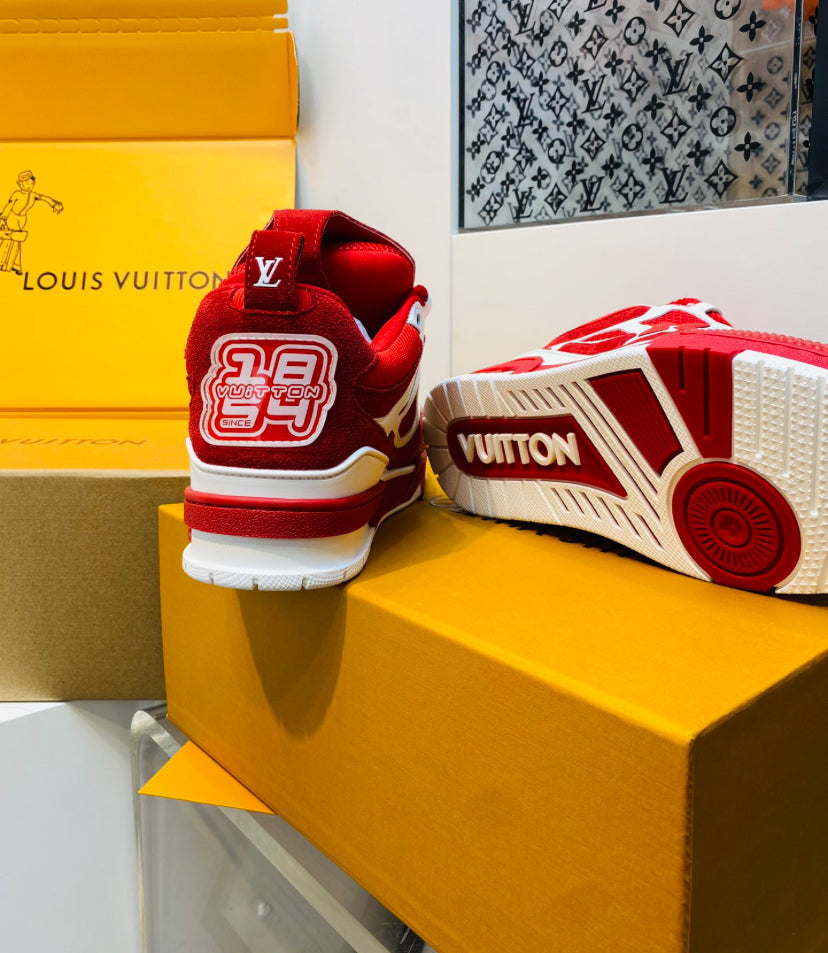 Zapatilla Louis Vuitton LV Skate
Rojo Blanco