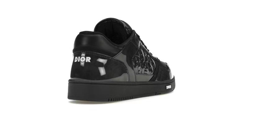 Dior B27 Negro Bajo Charol Dior Oblique Gravity en relieve