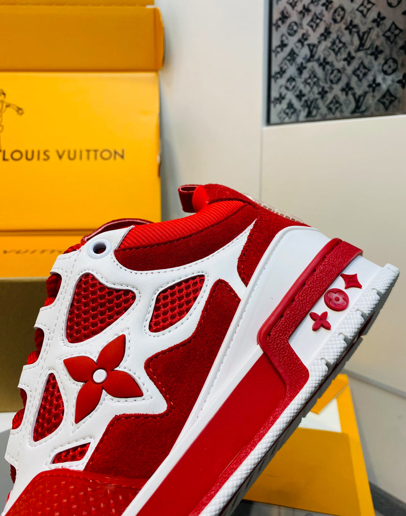 Zapatilla Louis Vuitton LV Skate
Rojo Blanco