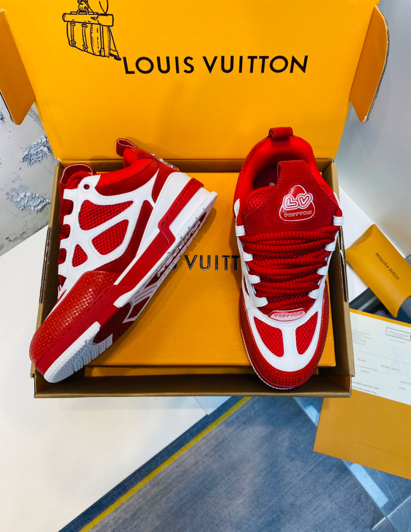 Zapatilla Louis Vuitton LV Skate
Rojo Blanco