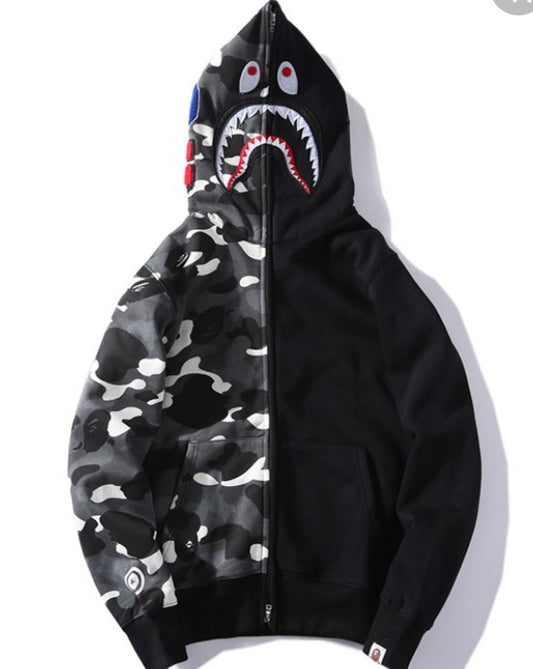 CHAMARRA BAPE SPECE CAMO SHARK