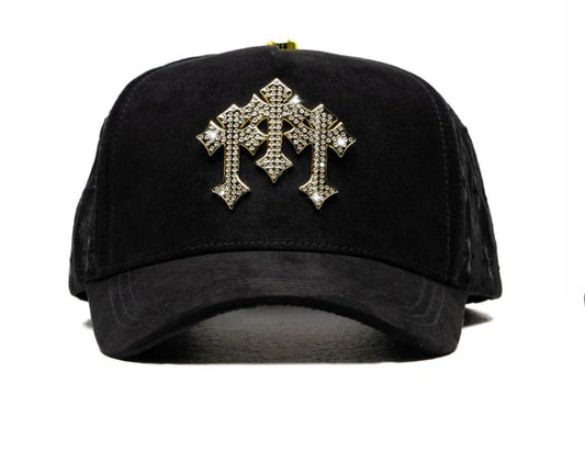 GORRA EL BARBAS HATS CHROME I GOLD EDITION (24K GOLD PLATED)