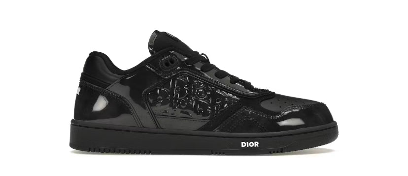 Dior B27 Negro Bajo Charol Dior Oblique Gravity en relieve