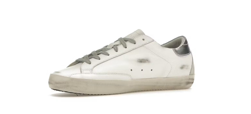 Ganso de Oro Super-Star Blanco Plateado