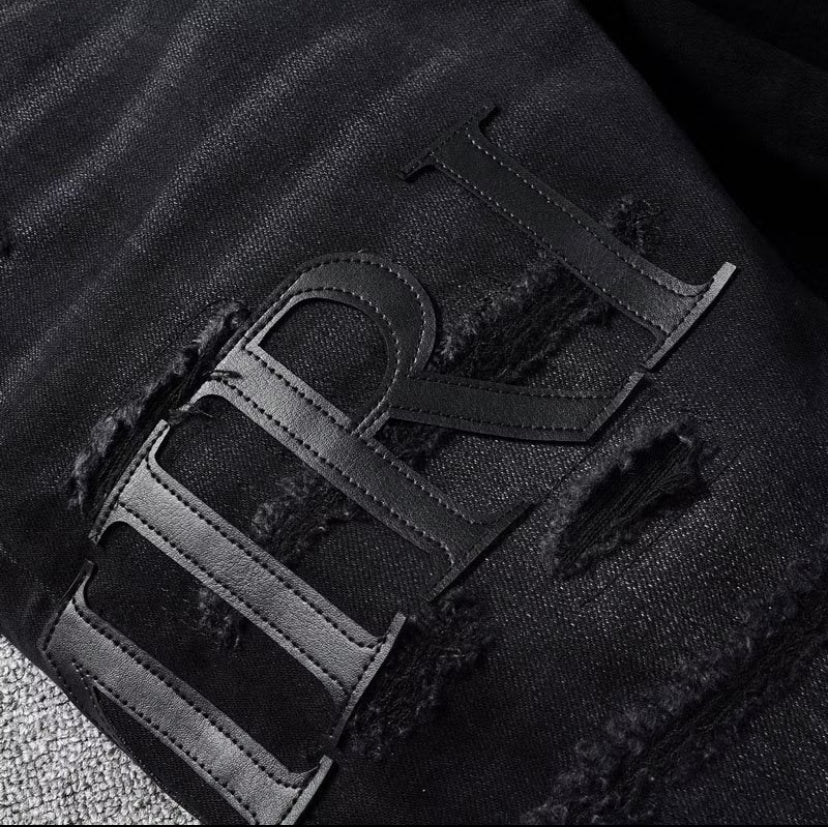 AMIRI JEANS BLACK SLIM FIT