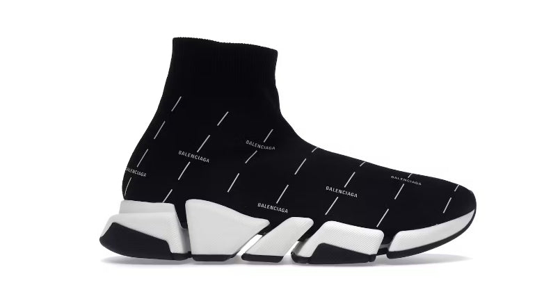 Logotipo Balenciaga Speed 2.0
Negro Blanco