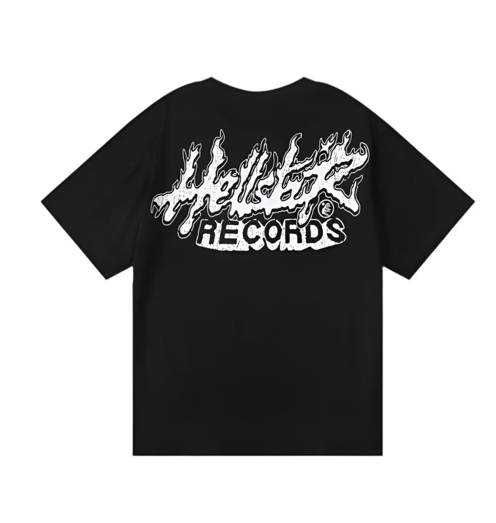 Playera hell star heaven Records