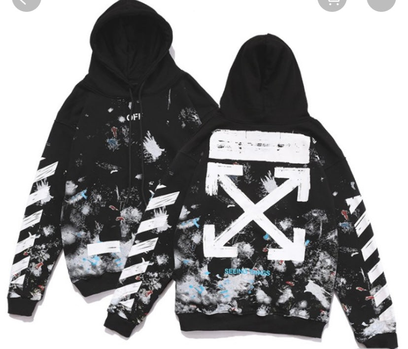 HOODIE OFF WHITE SKATEBOARD